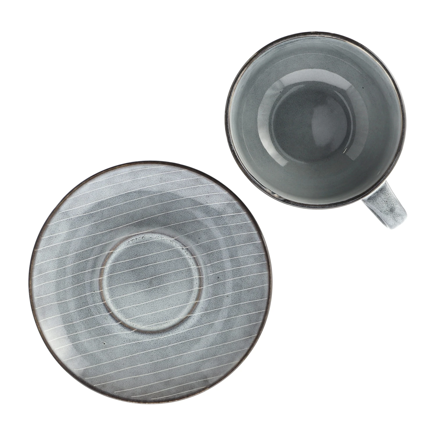 Broste Copenhagen Nordic Sea Theekop En Schotel - Afbeelding 2