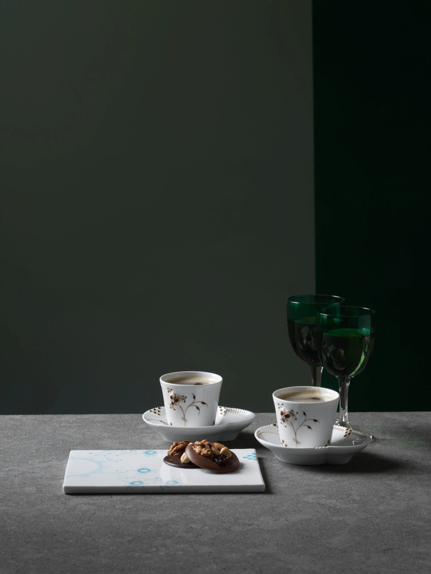 Royal Copenhagen Multicoloured Elements Mocca Espressokop Met Schotel - Afbeelding 7