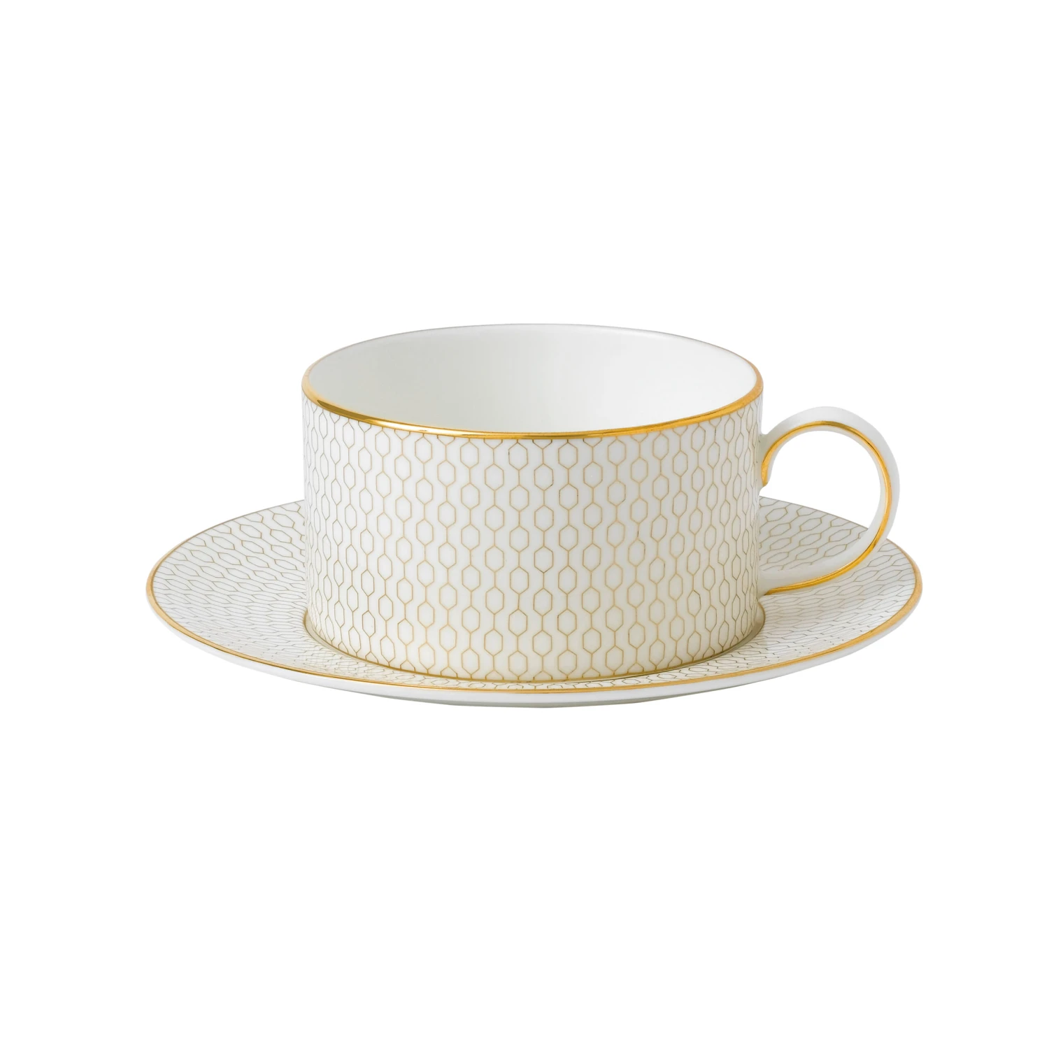 Wedgwood Arris Theekop Met Schotel