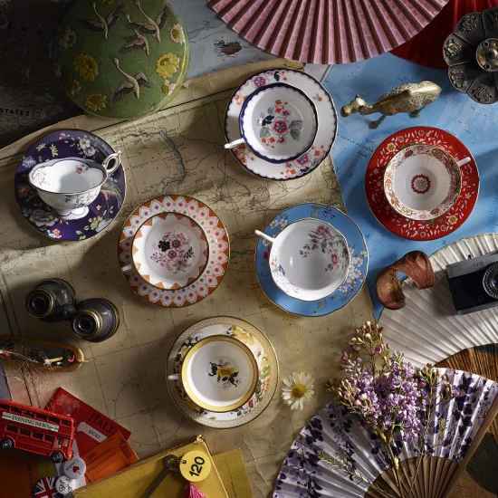 Wedgwood Wonderlust Theekop Met Schotel - Afbeelding 2