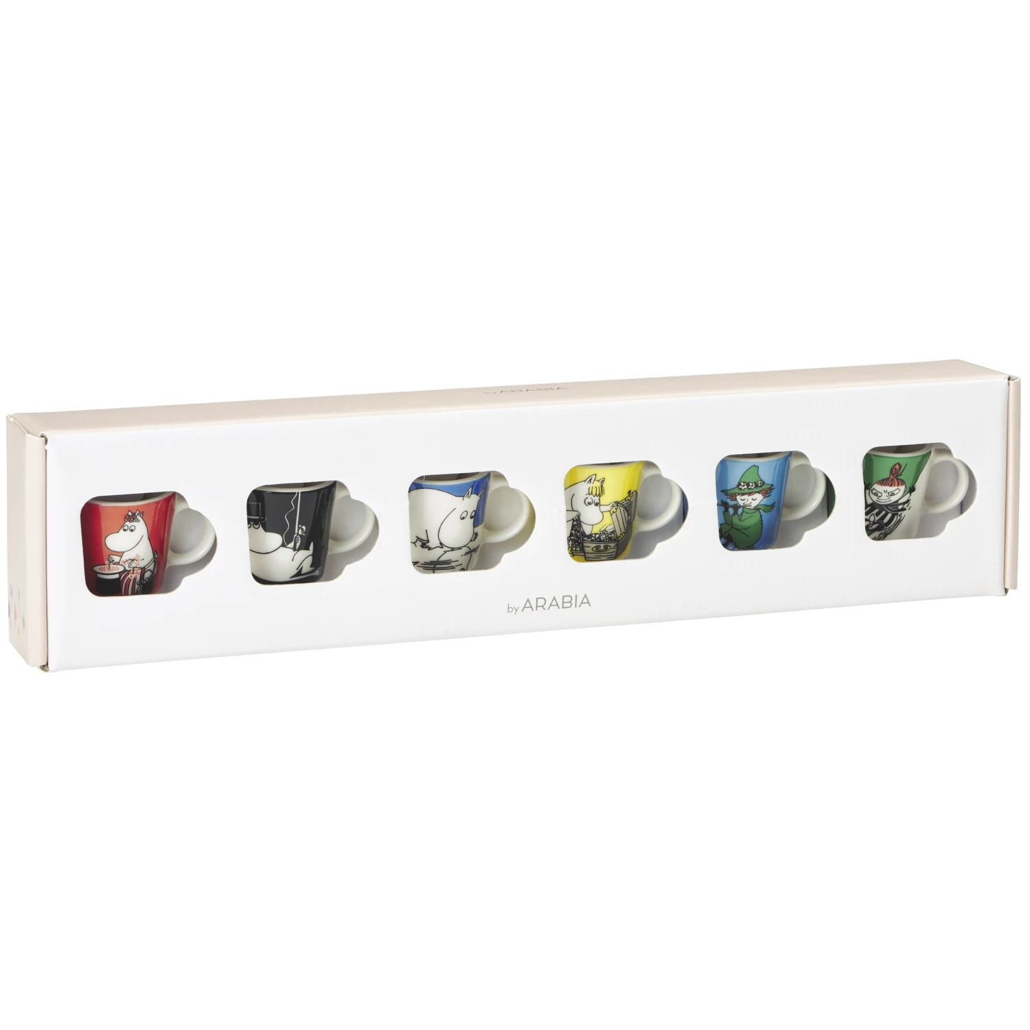 Arabia Mumin Kleine Mokken 6-pack Första Classic - Afbeelding 6