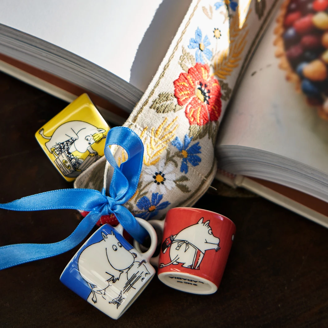 Arabia Mumin Kleine Mokken 6-pack Första Classic - Afbeelding 3