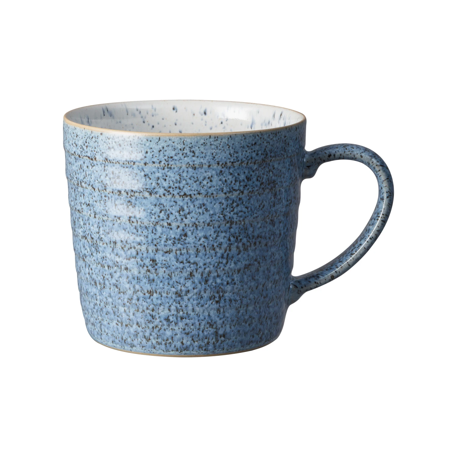 Denby Studio Blue Geribbelde Beker 40 Cl