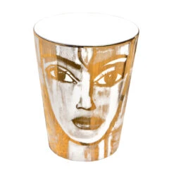 Butterfly Messenger Mok Goud-wit