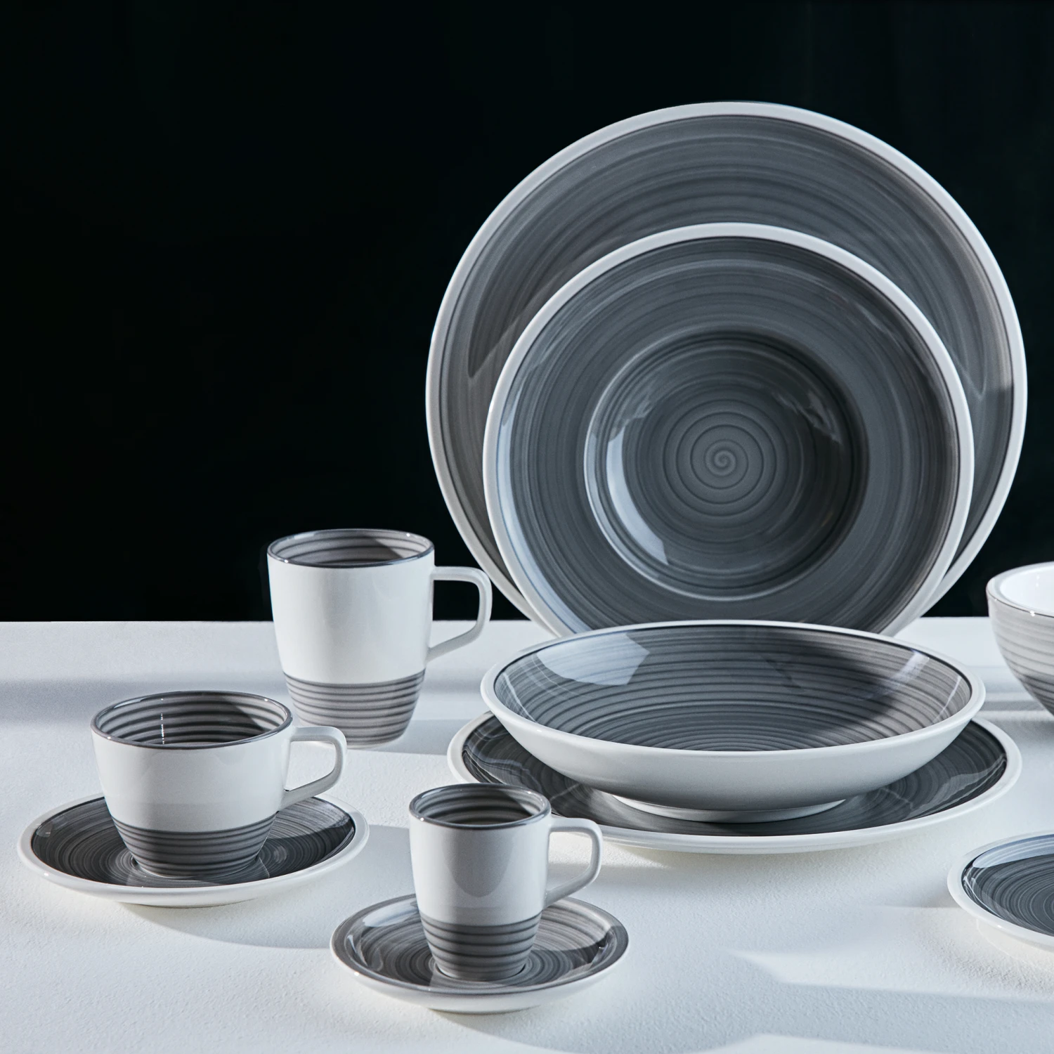 Villeroy & Boch Manufacture Gris Koffiekop - Afbeelding 2