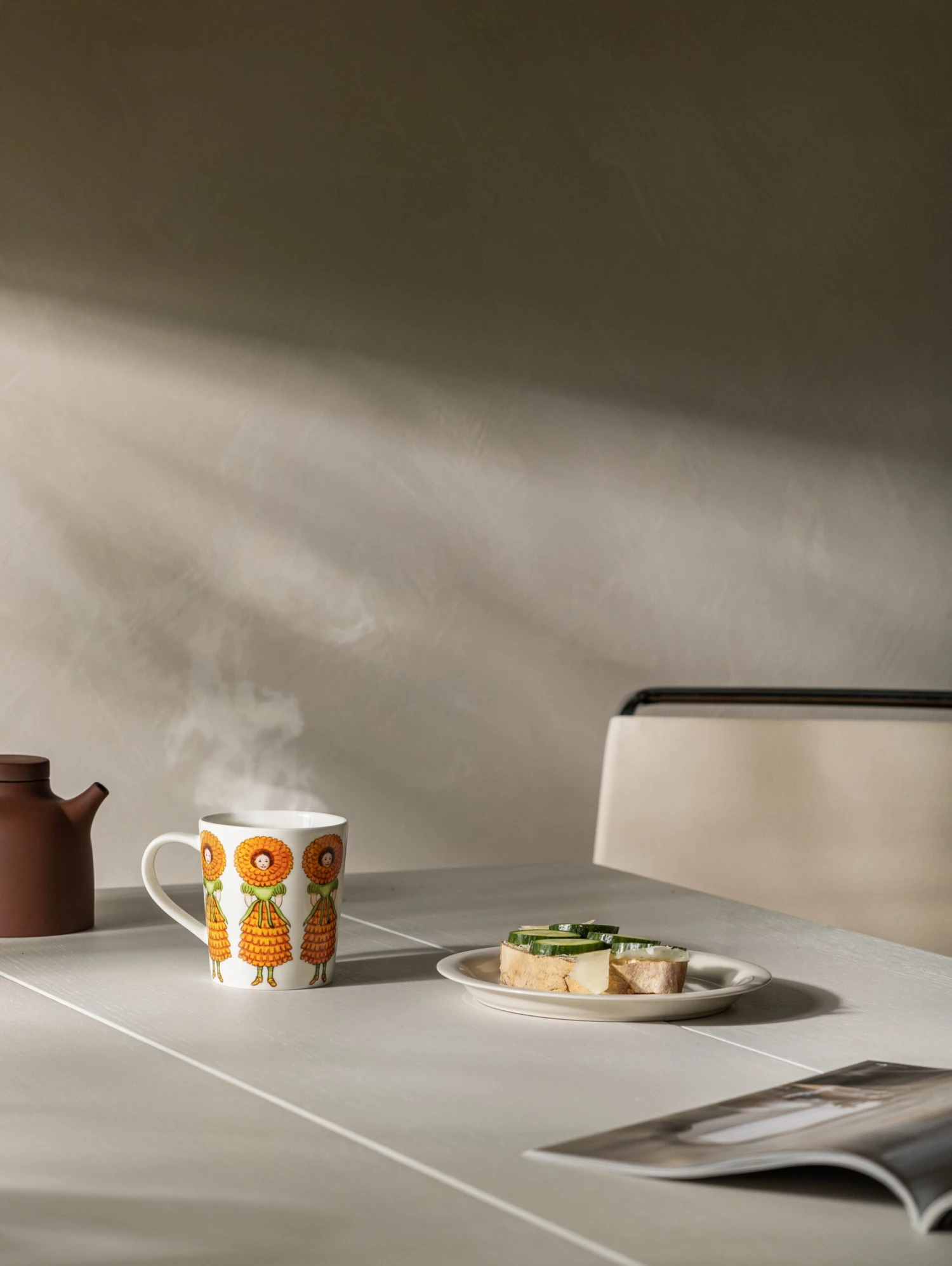 Design House Stockholm Fru Ringblomma Mok Met Oor - Afbeelding 3