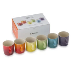 Le Creuset Geschenkset Espressokopje 10 Cl 6-pack