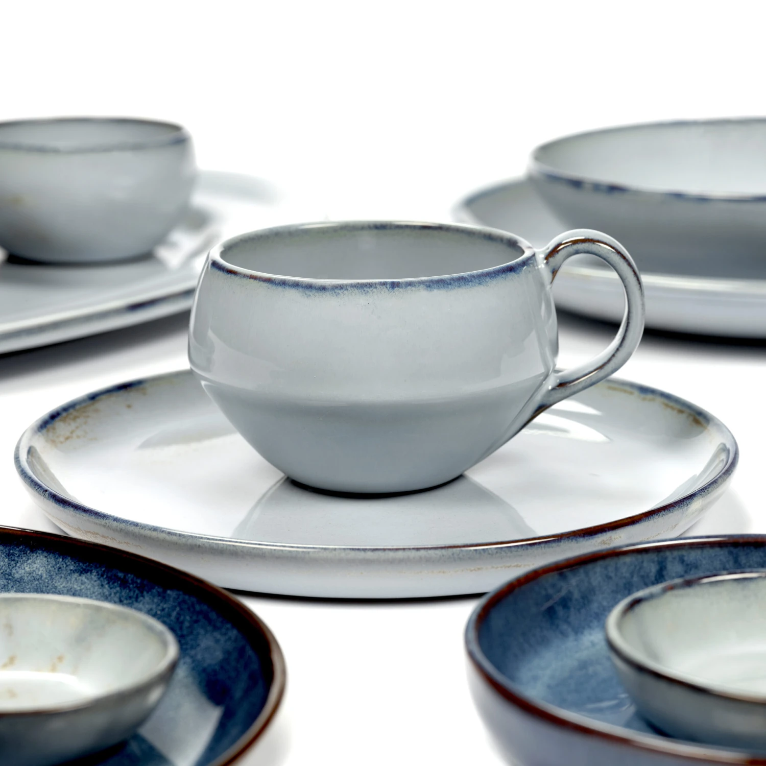 Serax Pure Blue Glazed Mok 27 Cl - Afbeelding 4