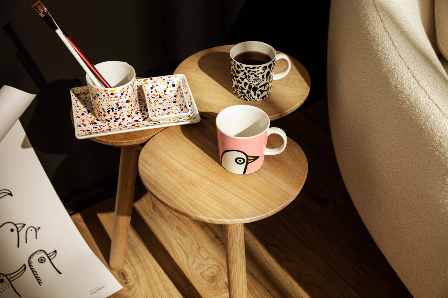 Iittala Oiva Toikka Cheetah Mok 30 Cl - Afbeelding 2