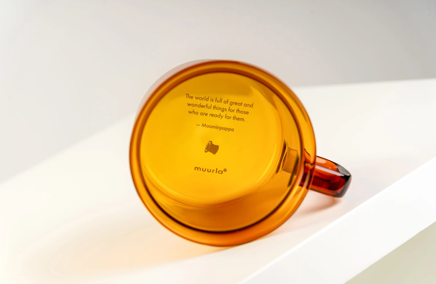 Muurla Moominpappa Glazen Mok 35 Cl - Afbeelding 3