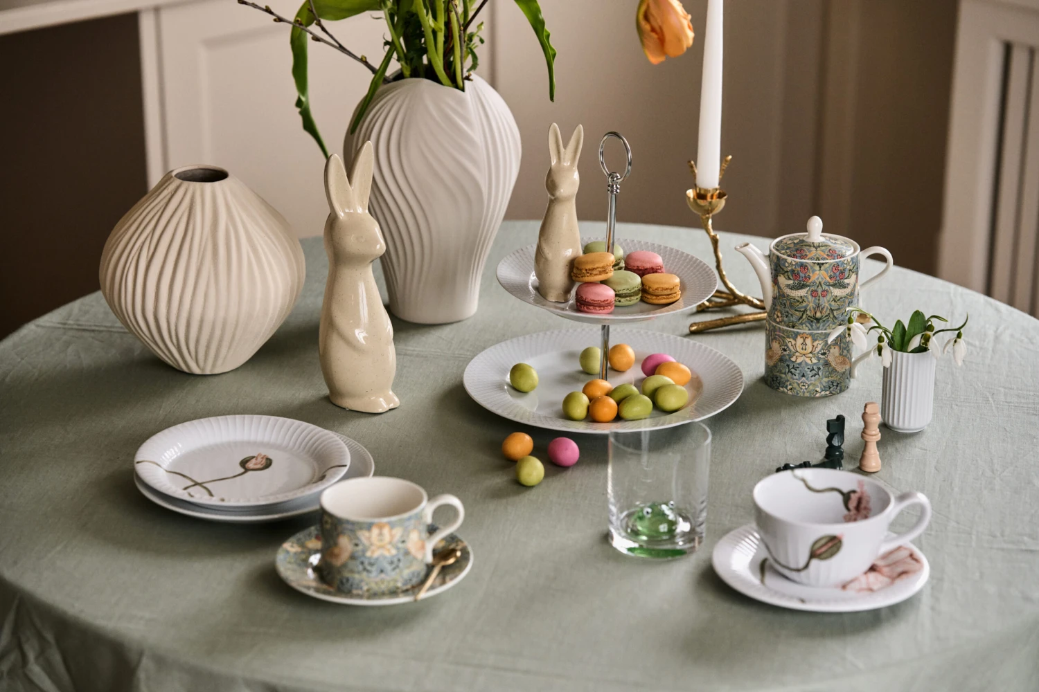 Spode Strawberry Thief Theekop Met Schotel 28 Cl - Afbeelding 4