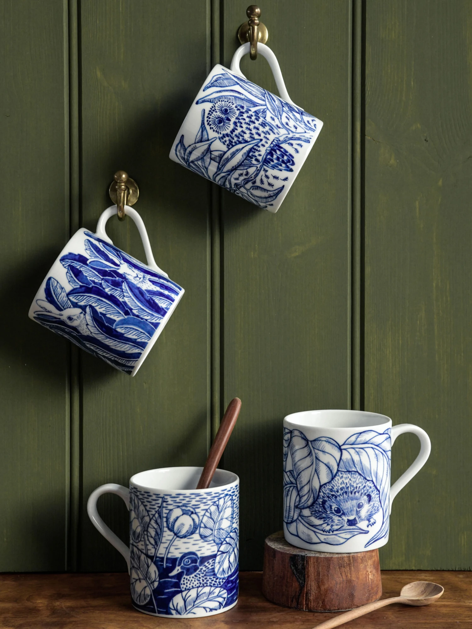 Owls At Night Mok 35 Cl - Afbeelding 4