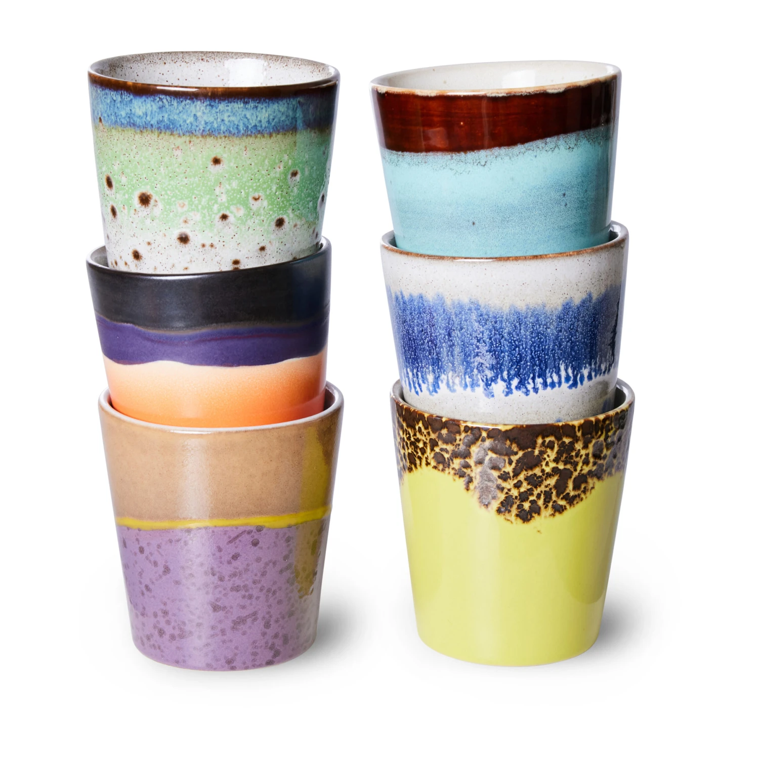 70's mok 6-pack - Afbeelding 2