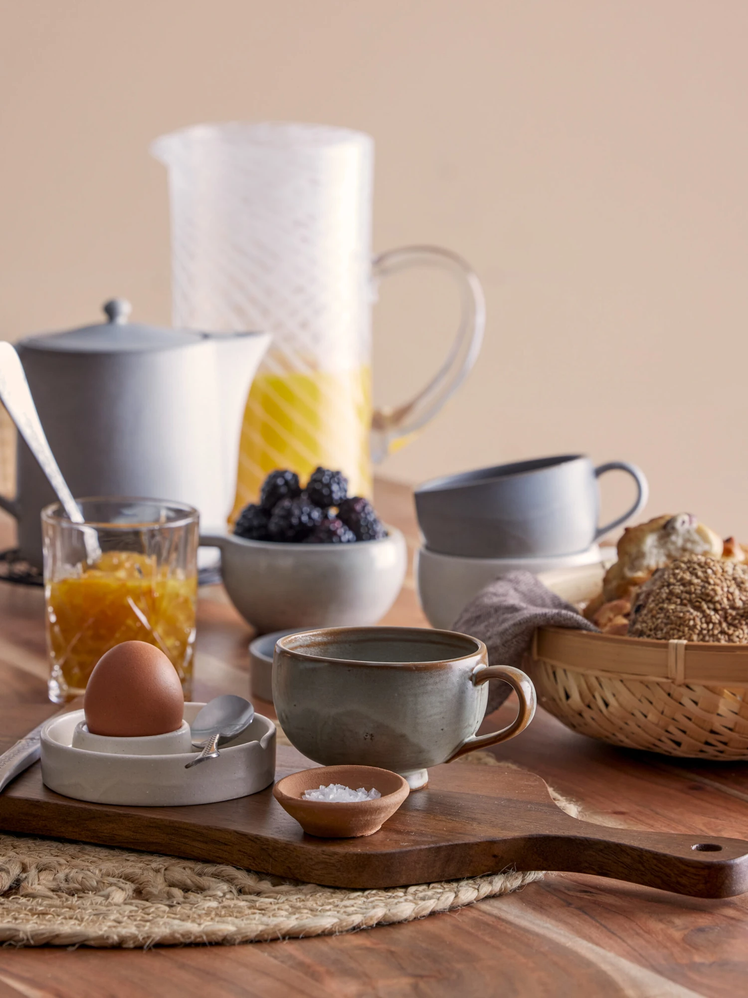 Bloomingville Lila Kop Set Van 3 - Afbeelding 6