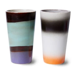 70's Lattemok 28 Cl 2-delig