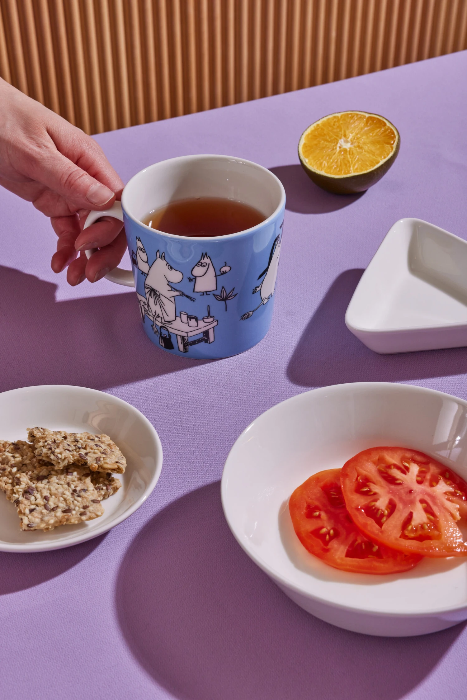 Arabia Blauwe Moomin Mok Speciaal - Afbeelding 3