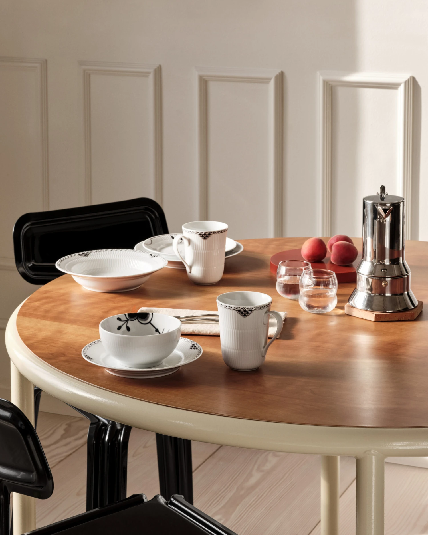 Royal Copenhagen Black Lace Kop 2-pack - Afbeelding 2