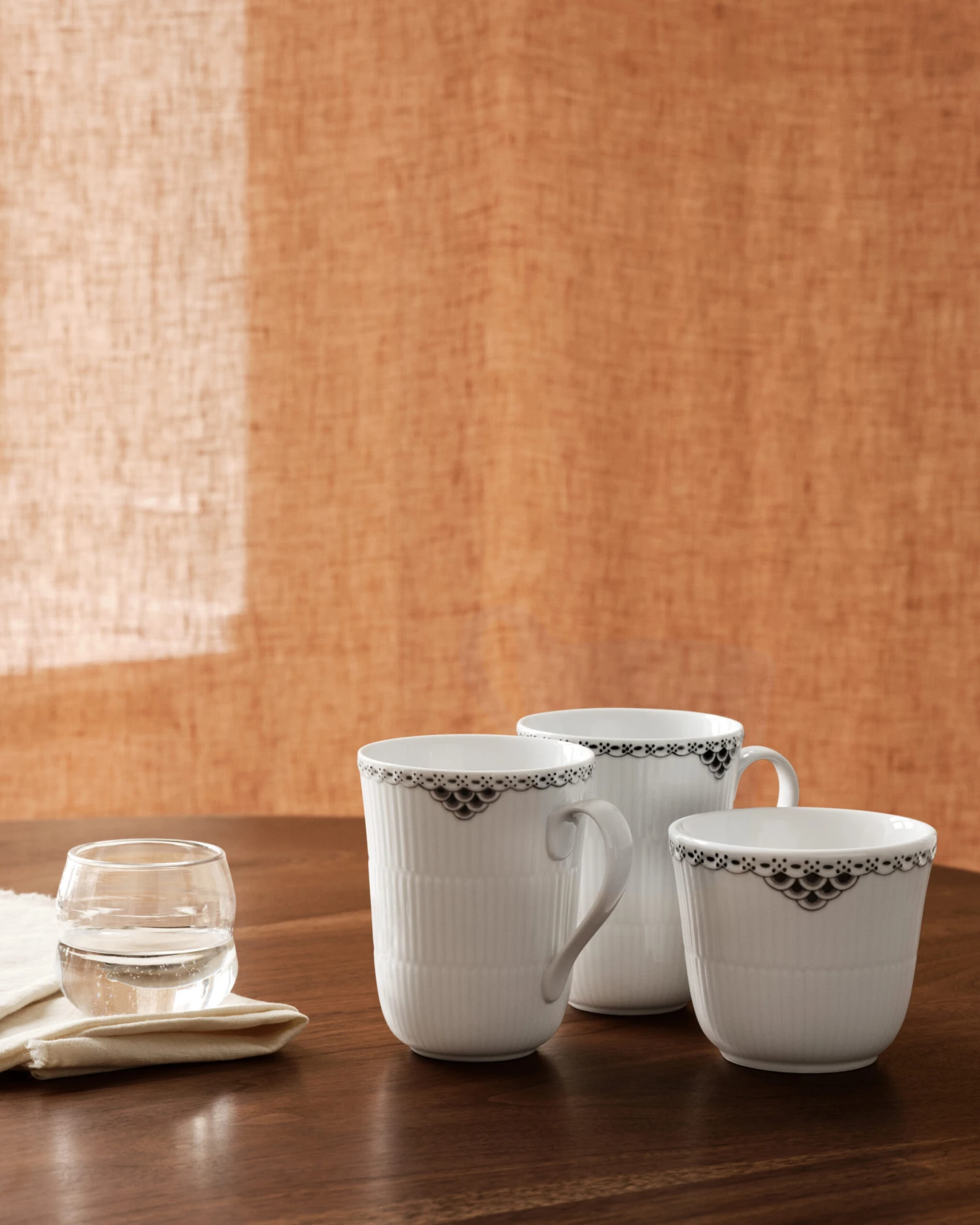 Royal Copenhagen Black Lace Kop 2-pack - Afbeelding 4