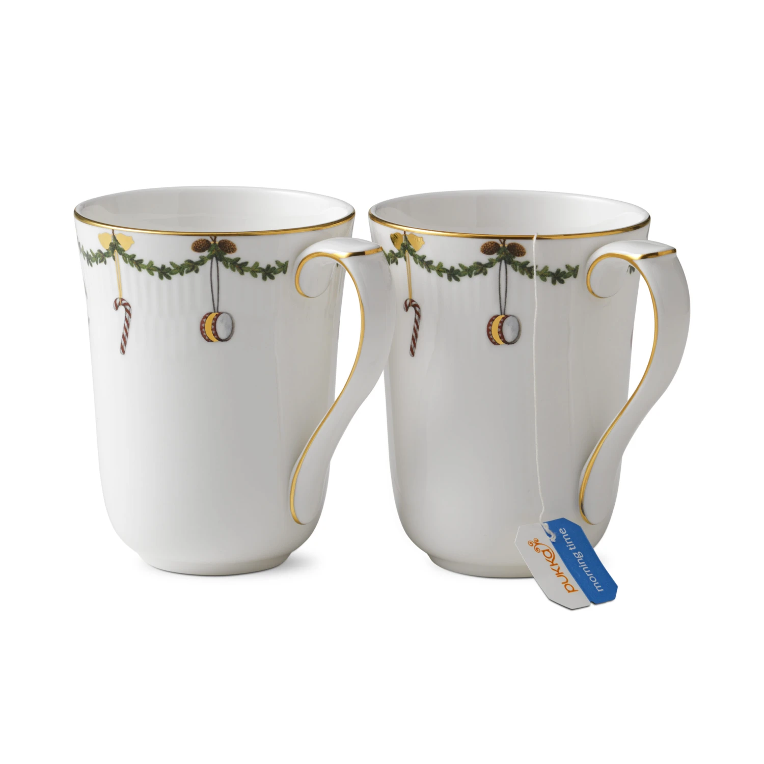 Royal Copenhagen Star Fluted Christmas Mok 2-pack - Afbeelding 3