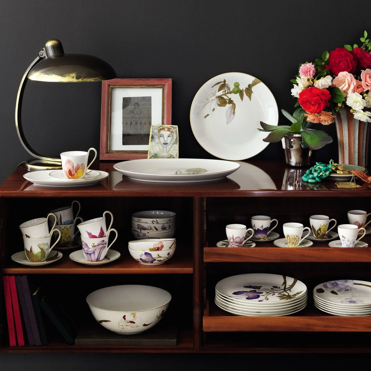 Royal Copenhagen Flora Kop En Schotel - Afbeelding 2